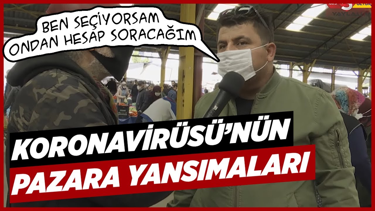 KORONAVİRÜSÜ'NÜN (COVİD-19) SEYDİŞEHİR PAZARINA YANSIMALARI | SOKAK RÖPORTAJI
