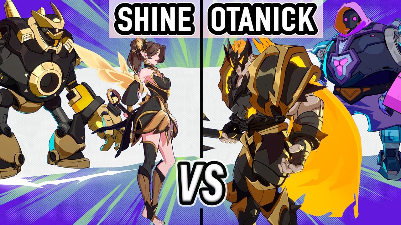 2XKO ▰ Shine (Lux / Blitzcrank) vs OtaNick (Darius / Blitzcrank) ▰ High Level Gameplay