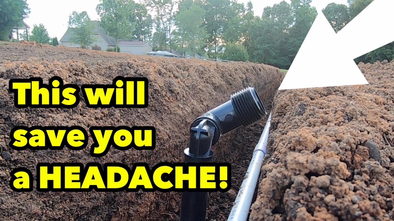 Simple DIY Irrigation tip will SAVE you a HEADACHE!