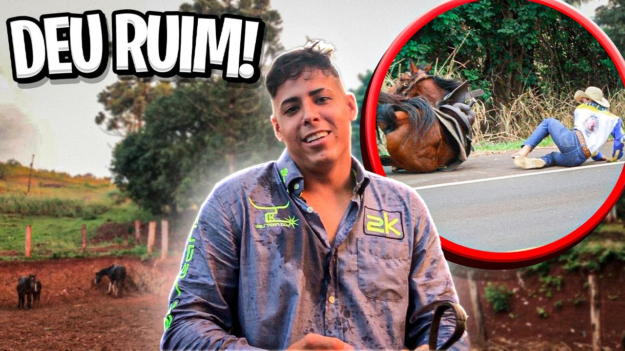 CAVALGADA COM RENATO GARCIA *deu ruim*