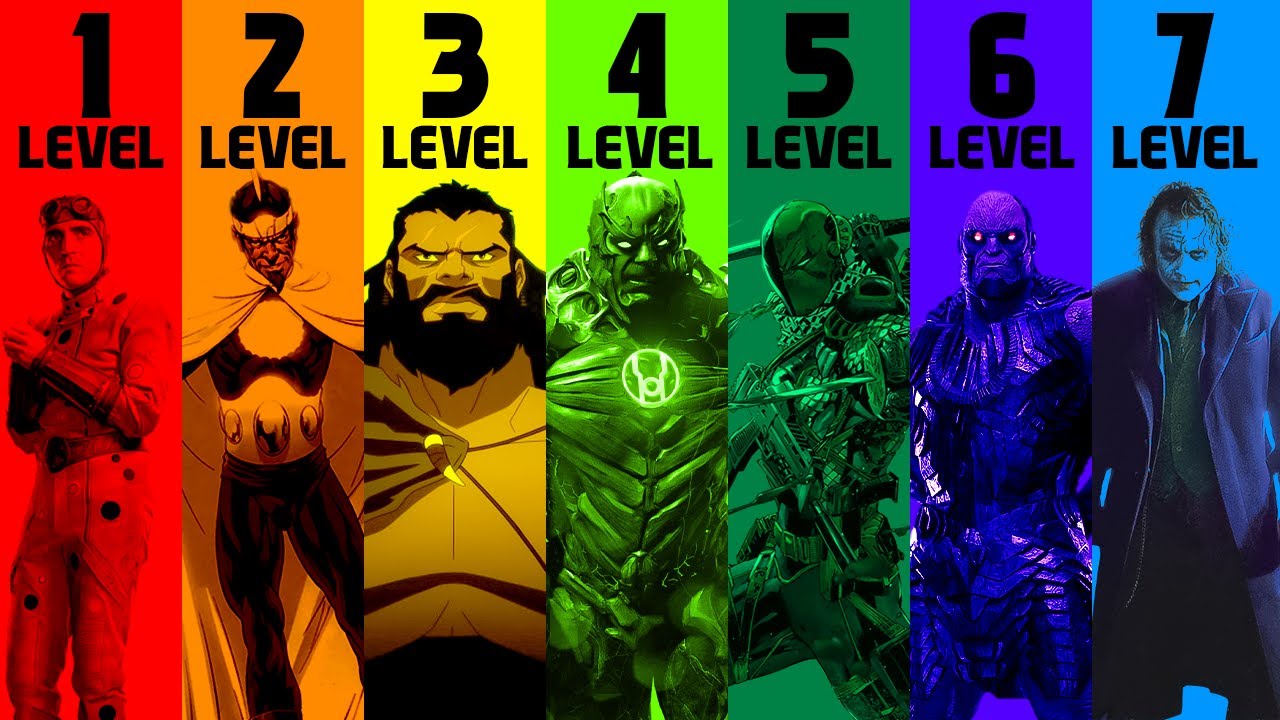 7 уровней злодеев DC (подробное объяснение)