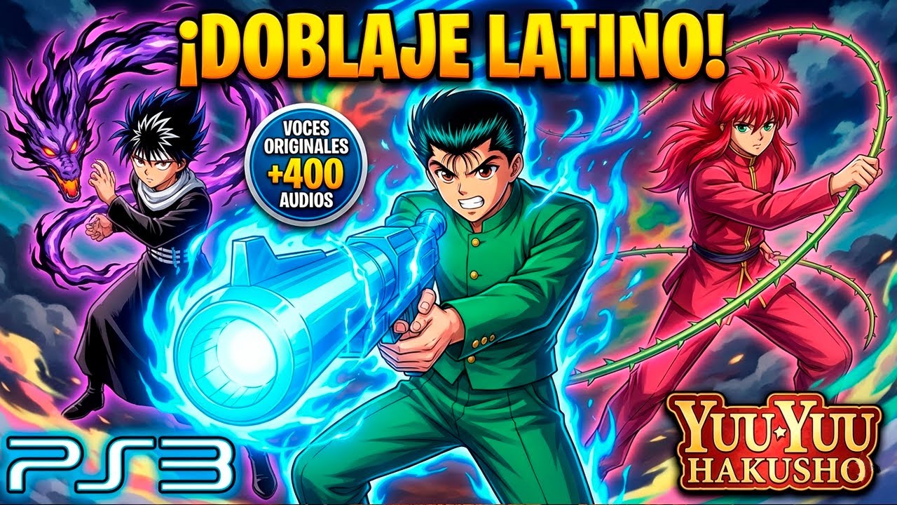 👻 YUU YUU HAKUSHO FOREVER en LATINO para PS3 ¡Voces Originales! v0 1