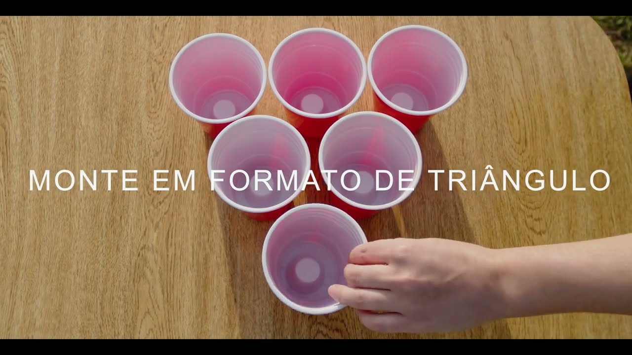 Como jogar Beer Pong