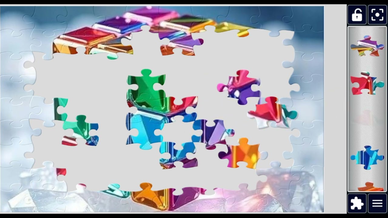 Gem‑Cube Fusion#💎 #Rubik #Ice 🚀@puzzlemaster1034