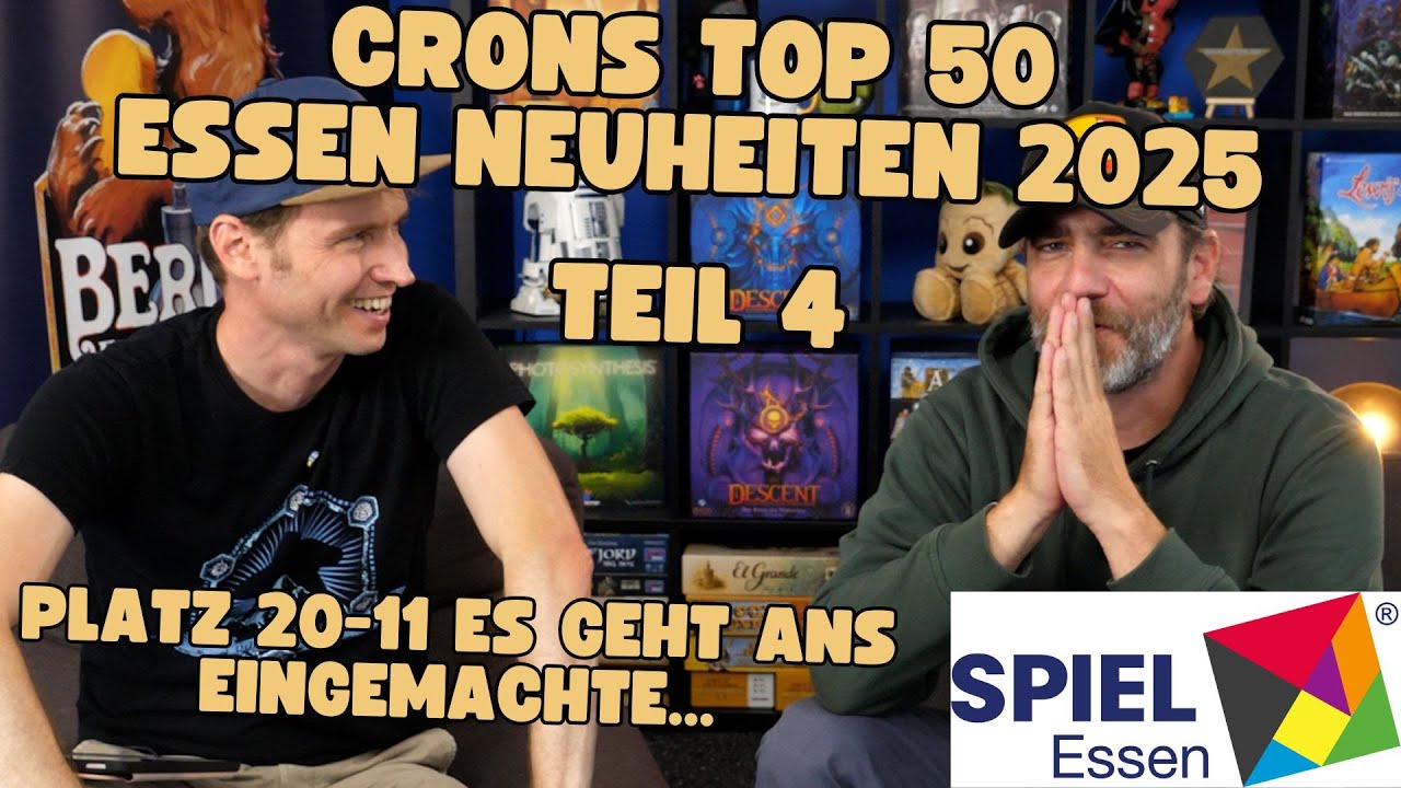 Crons Top 50 Essen 2025 Neuheiten - Teil 4 Platz 20-11 – H&C Show Folge 7.4