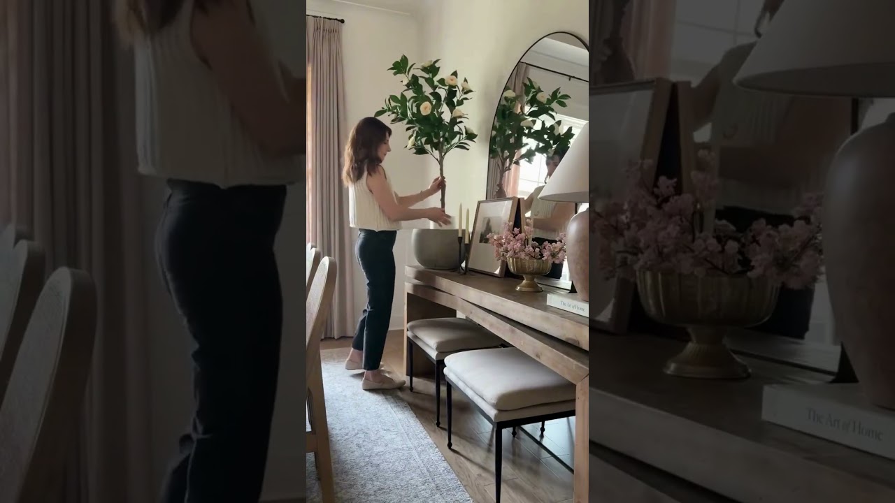 Fresh Spring Console & Dining Room Decor Ideas for a Stylish Home!