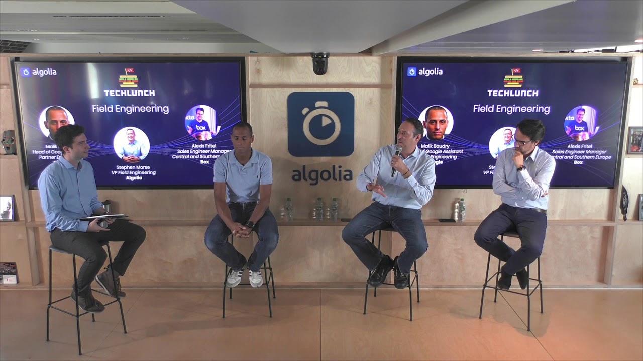 TechLunch Field Engineering - Stephen Morse, Malik Baudry and Alexis Fritel
