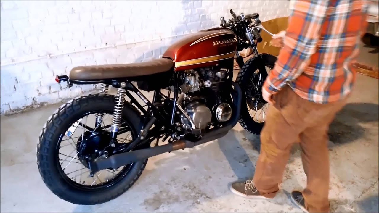 Honda cb550 cafe brat