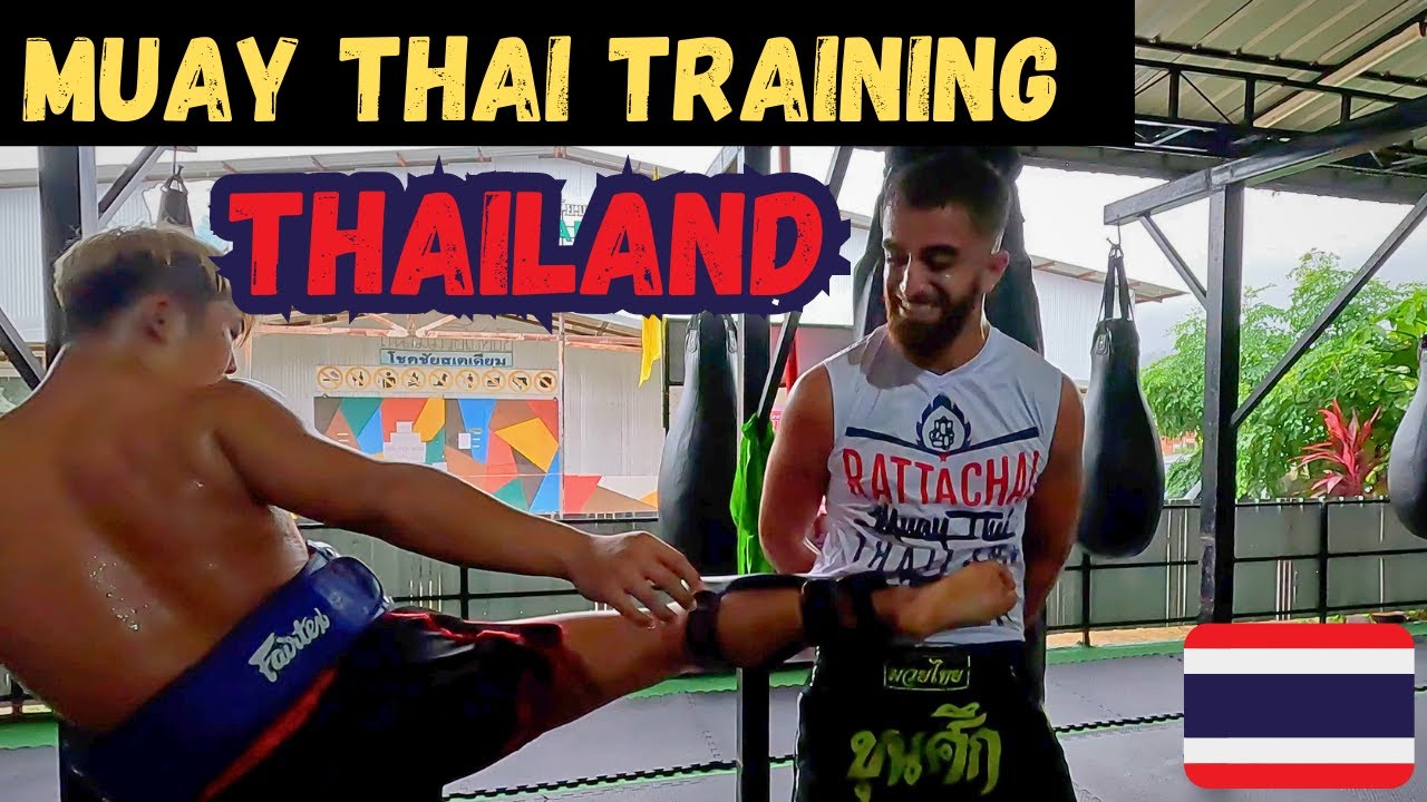 How INTENSE is Muay Thai Training in Thailand? 🇹🇭 Rattachai Muay Thai Gym Phuket