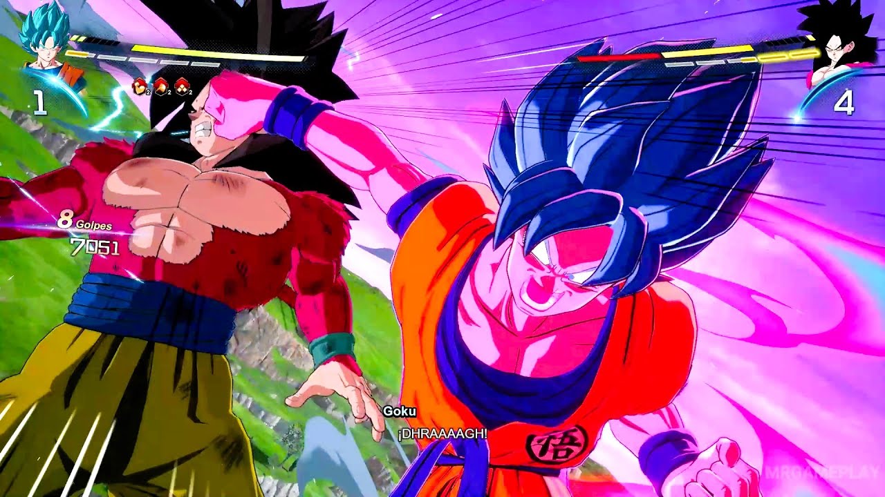 Dragon Ball Sparking Zero - Goku ssj blue vs Goku ssj4 HARDEST LEVEL EPIC FIGHT