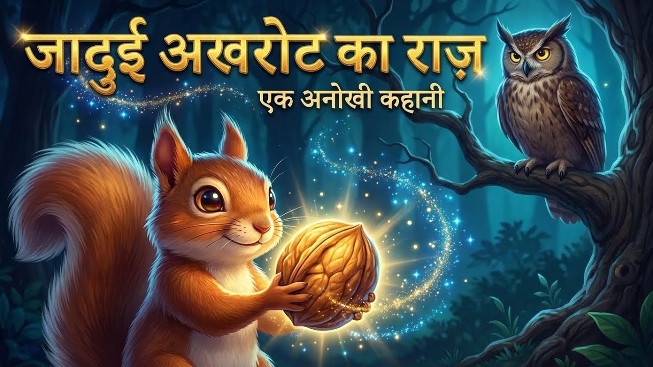Jadooi Akhrot Ka Raaz | Forest stories | BedTme Stories