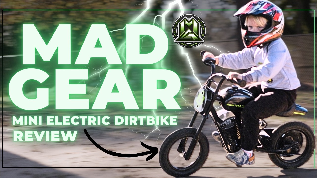 Madd Gear Electric Dirt Bike Review | Perfect for Kids Ages 5-8!