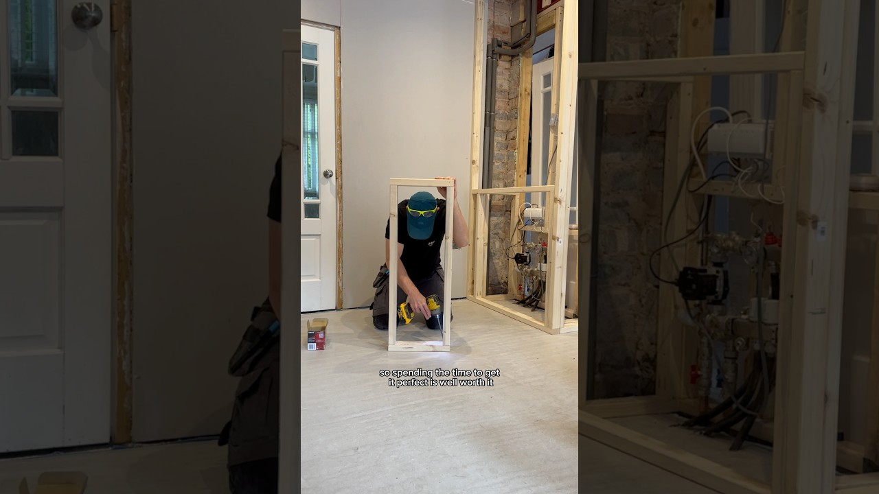 Kitchen HIDDEN storage #diy #kitchen #kitchenrenovation #homerenovation #storage