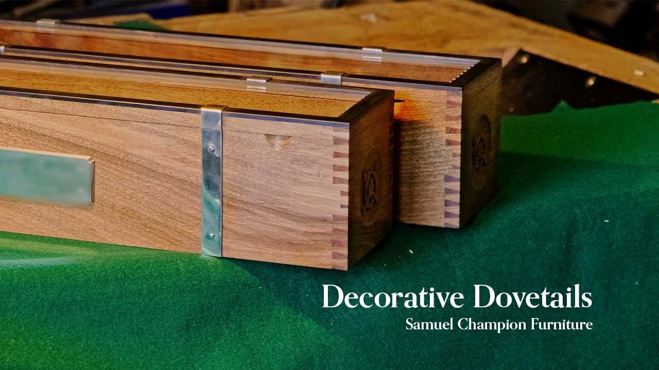 The Silver Arrow Award | Dovetails, Relief Carving and Silver wire Inlaying