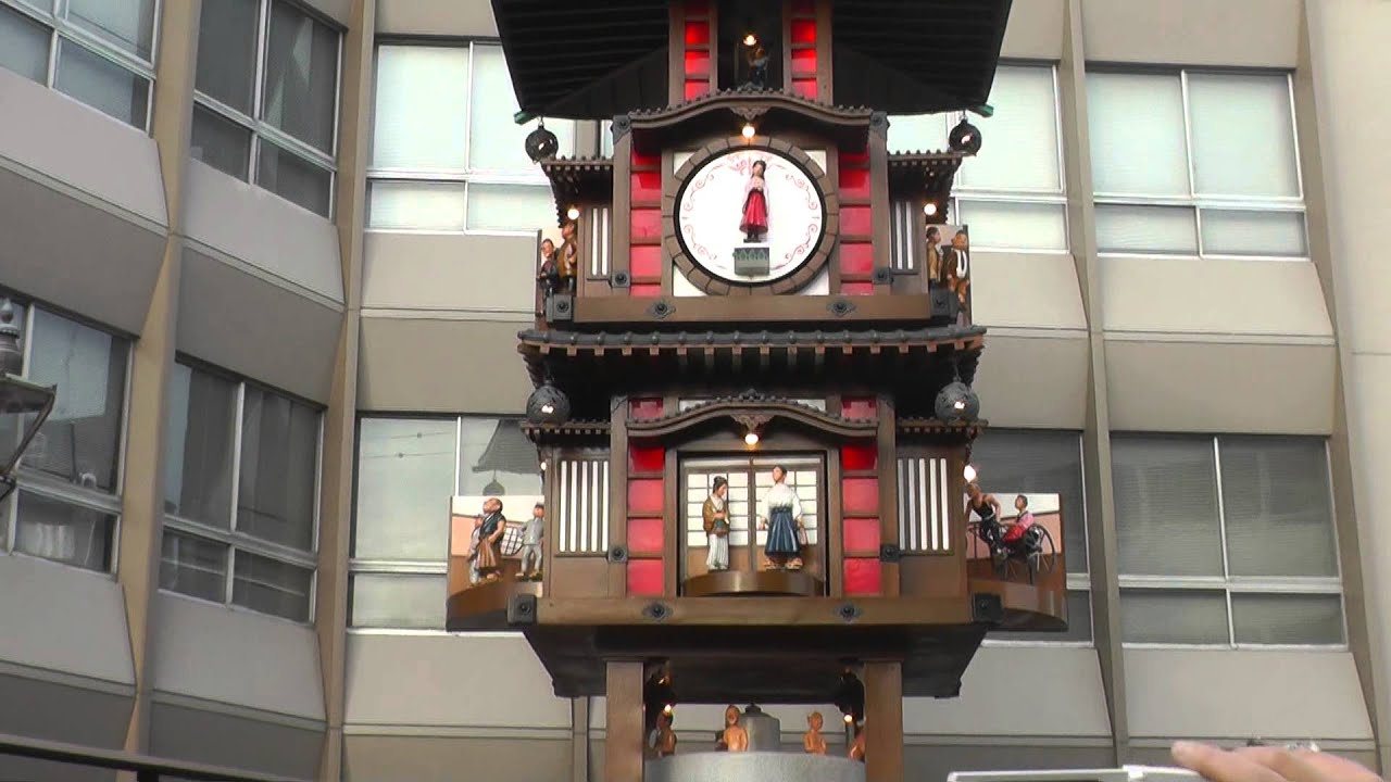 道後温泉 からくり時計　Dogo Onsen automaton clock