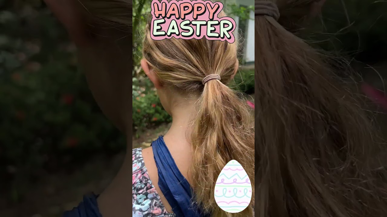 🐰#easter #egghunt  Laura finds the orange egg! #kidsfun