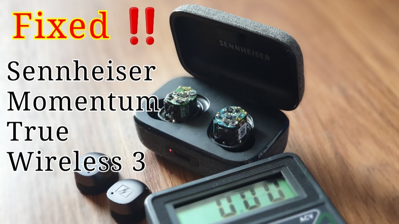Fixed Sennheiser Momentum True Wireless 3 | Earbud Issues | Not Charging | Battery Issue
