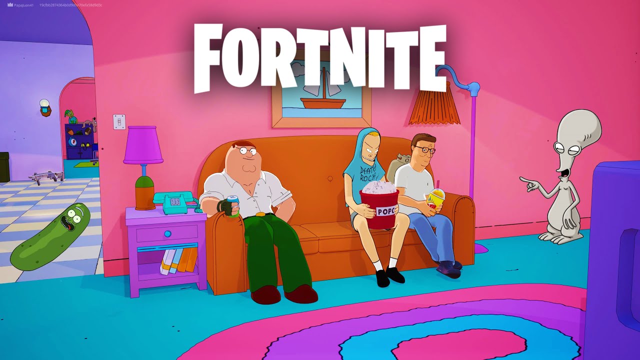 NEW SIMPSONS SEASON ON FORTNITE!! 🏆👑 PLAYING TRIOS
