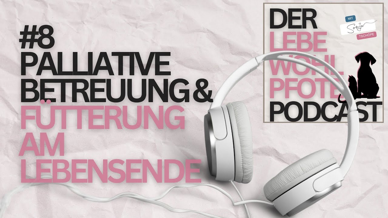 LEBEWOHLPFOTE-PODCAST: #8 Palliative Betreuung & Fütterung am Lebensende