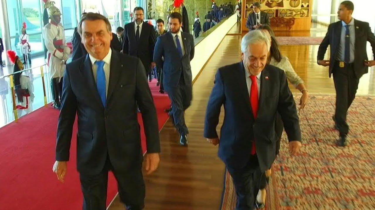 Chile's Pinera meets with Brazil's Bolsonaro in Brasilia | AFP