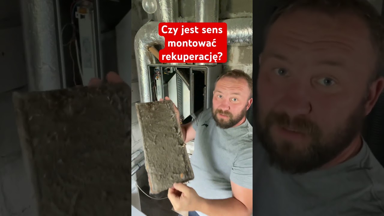 Czy montować rekuperację? Wentylację mechaniczną? Jak wyglądają filtry? Po co montować? #rekuperacja