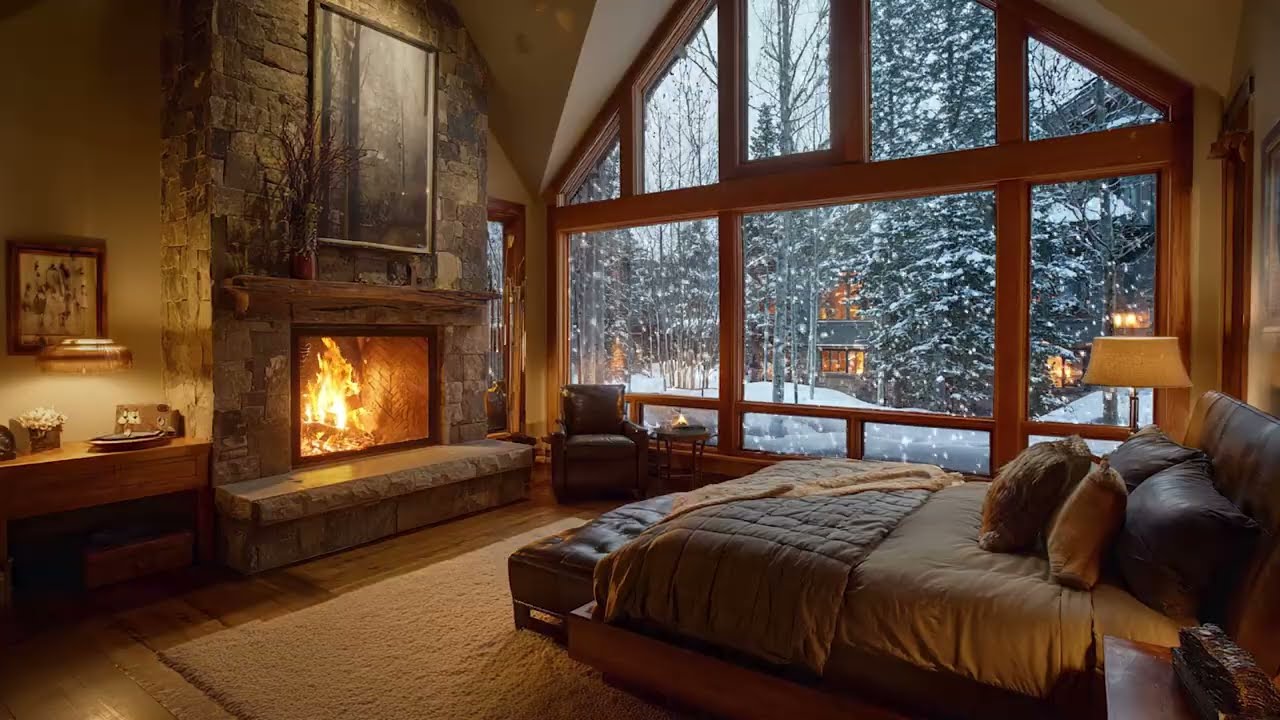 Wind Howling Sound at the Window | Say Goodbye to Stress and Insomnia in 5 Minutes