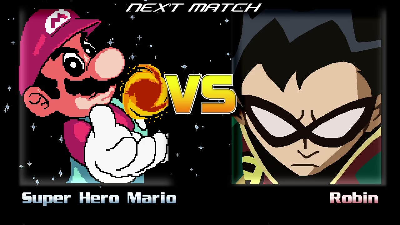 Mugen Request - Super Hero Mario and Super Hero Luigi VS Teen Titans