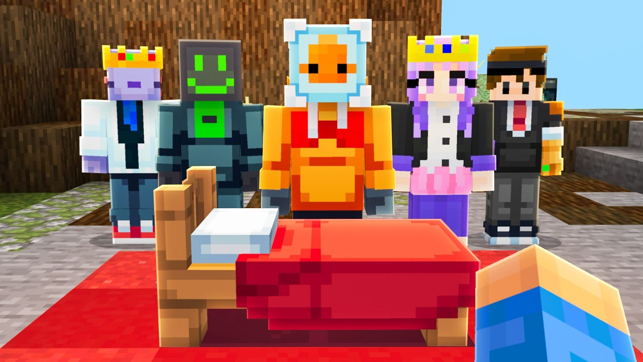 Я сыграл с каждым ютубером по Bedwars