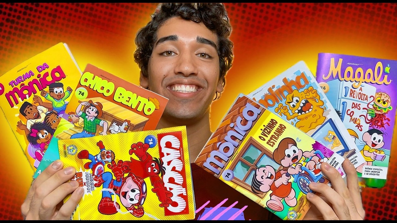 GIBIS 74 da TURMA DA MÔNICA (com Brindes)
