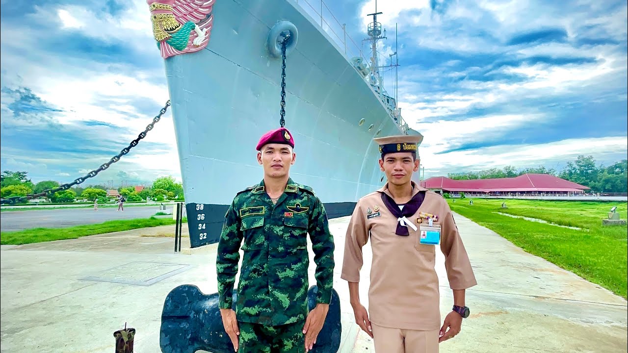 ( 4Kที่60fps) พาเที่ยวชม ฐานทัพป้อมพระจุลจอมเกล้า ณ.พระสมุทรเจดีย์ สมุทรปราการ  (Metro&Ball)