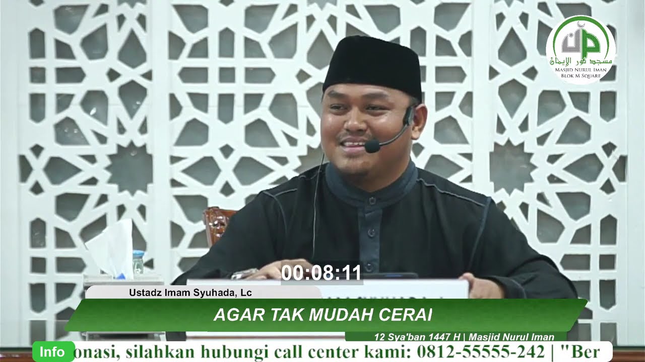 Agar Tak Mudah Cerai - Ustadz Imam Syuhada, Lc