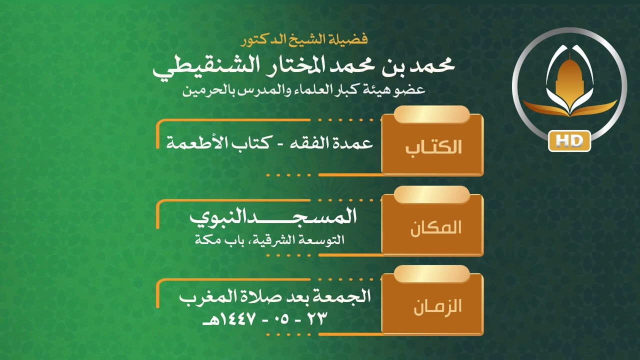 السؤال الأول: بماذا يوصى طالب العلم إذا مدحه الناس واثنوا عليه الشيخ محمد بن محمد المختار الشنقيطي