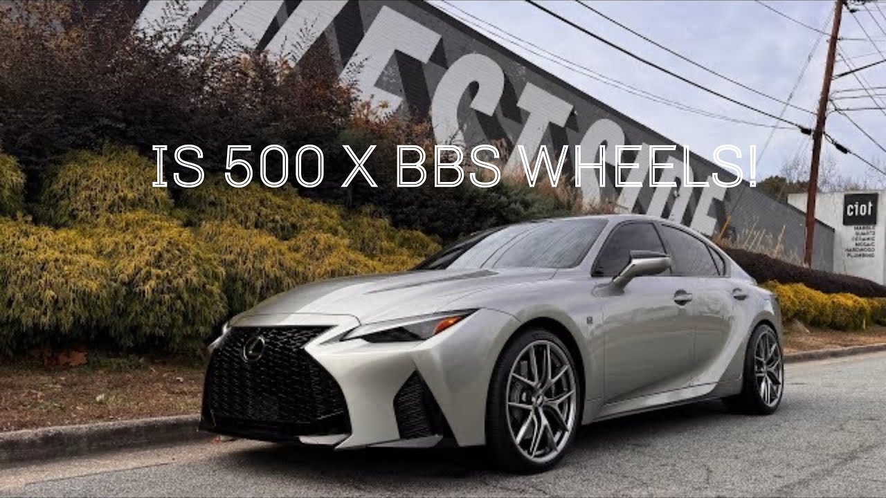 Lexus IS 500 | BBS CI-R Unlimited Wheels | 20x9 and 20x10 | Stock Ride Height