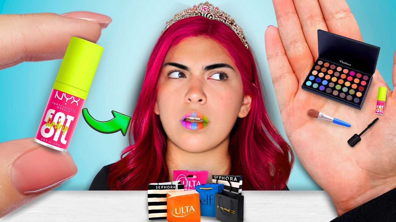 Compre MINI MAQUILLAJE que SI FUNCIONA!😱💖 | Mini Verse