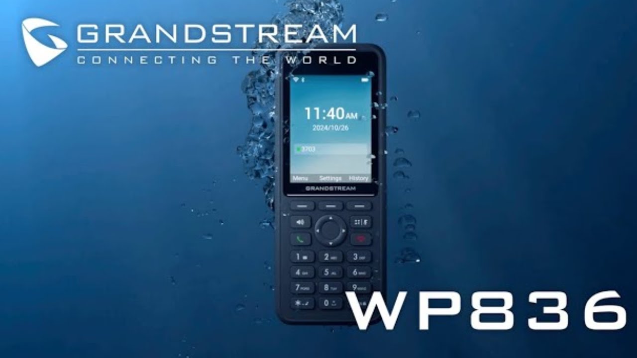 WP836 - Tel&eacute;fono IP inal&aacute;mbrico Wi Fi 6