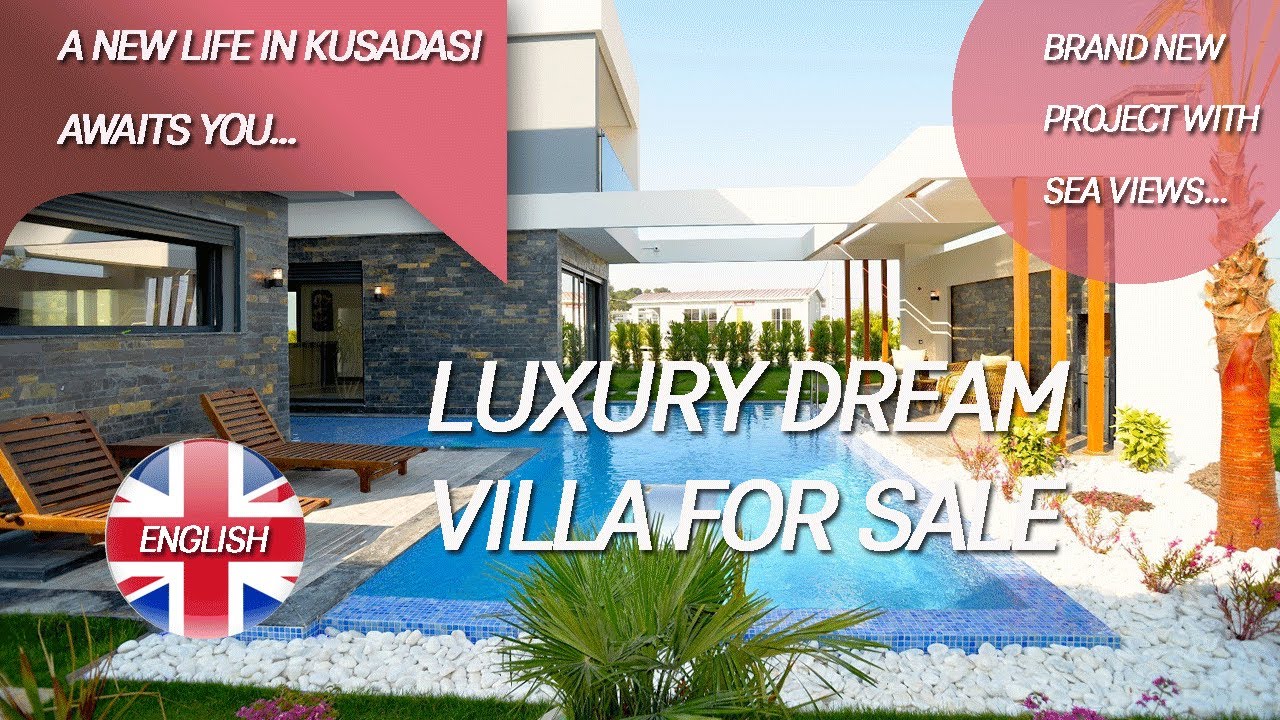 Luxury Detached Villa with Private Pool & Outdoor Jacuzzi in Turkey Kusadasi For Sale