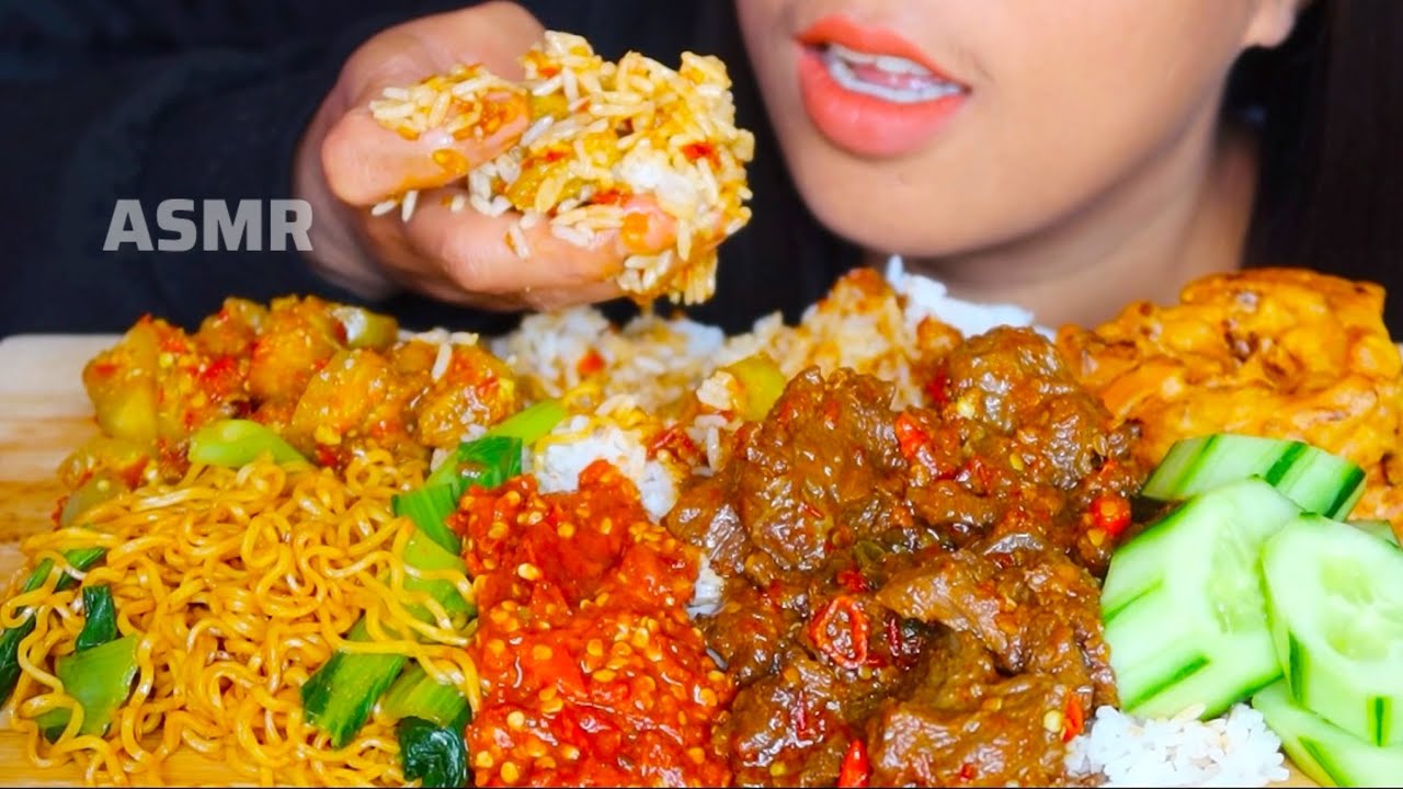 ASMR OSENG DAGING SAPI PEDAS ||SPICY FOOD ASMR EATING MUKBANG #ASMR #asmrsounds #asmrvideo #beef 