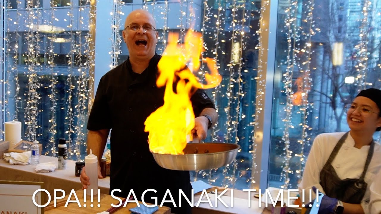 OPA! Saganaki Time at the Hellenic Gala