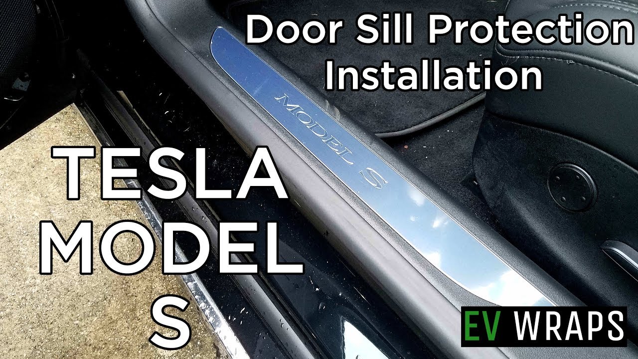 Tesla Model S/X/3 Door Sill Protection Installation