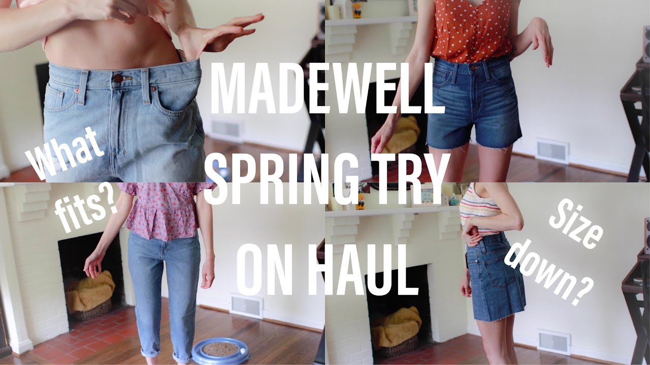MADEWELL TRY ON HAUL REVIEW | Shorts, Jeans, Tops. What fits???