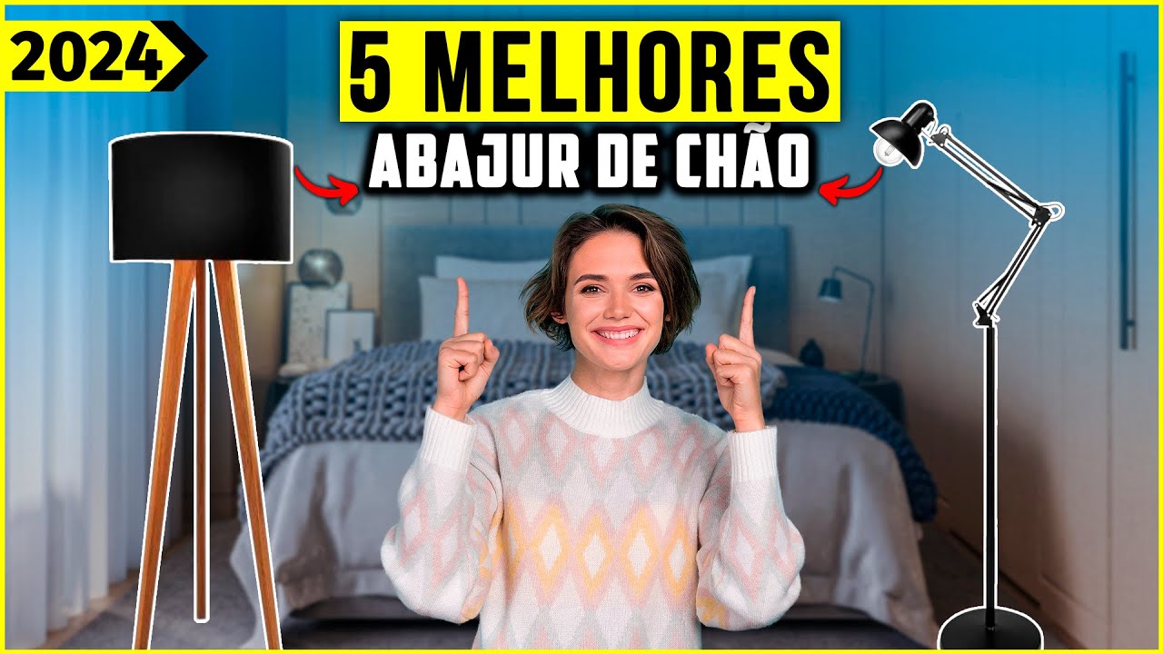 Os 5 Melhores Abajur de Chão/ Luminária de Chão Em 2024!