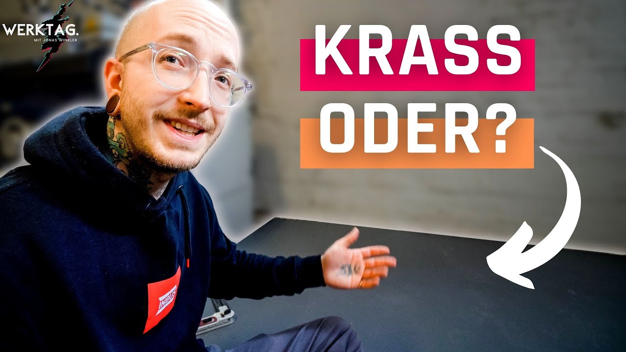SCHNELL und EINFACH: DAS ist mein neuer WERKSTATTBODEN! | 11.03.21 | #WERKTAG. mit Jonas Winkler