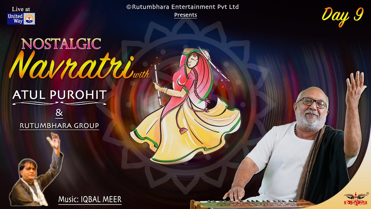 Atul Purohit Nonstop Navratri Day 9 | Atul Purohit | Iqbal Meer | Himali Vora | Kairavi Buch