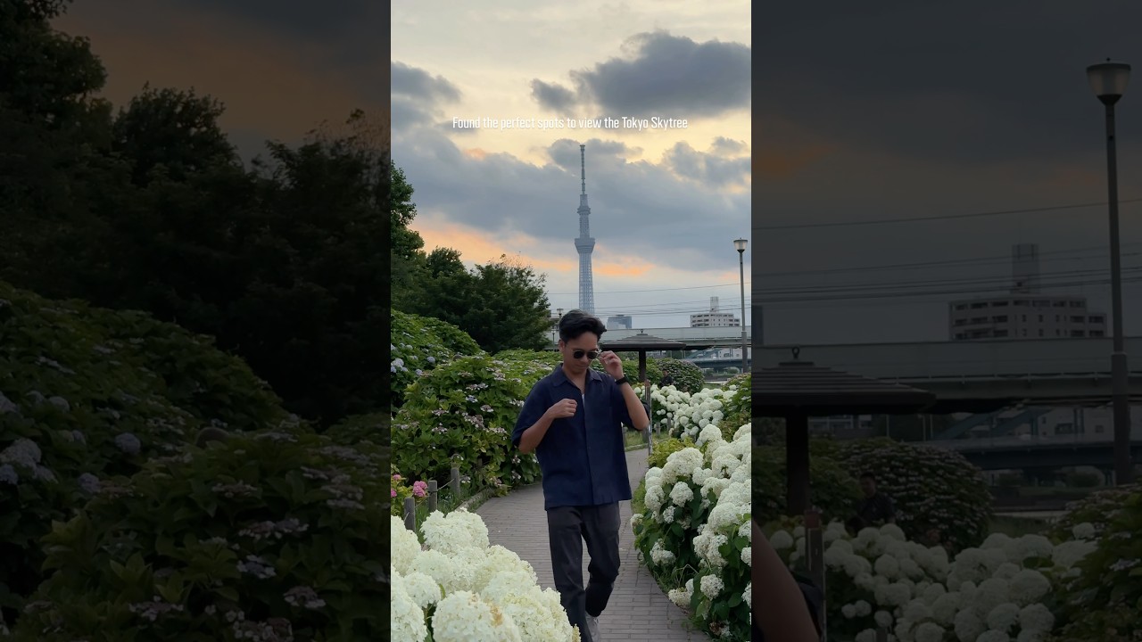 Perfect spots to have photos with a view of the Tokyo Skytree. #Tokyo #Japan #marxtermindtravels
