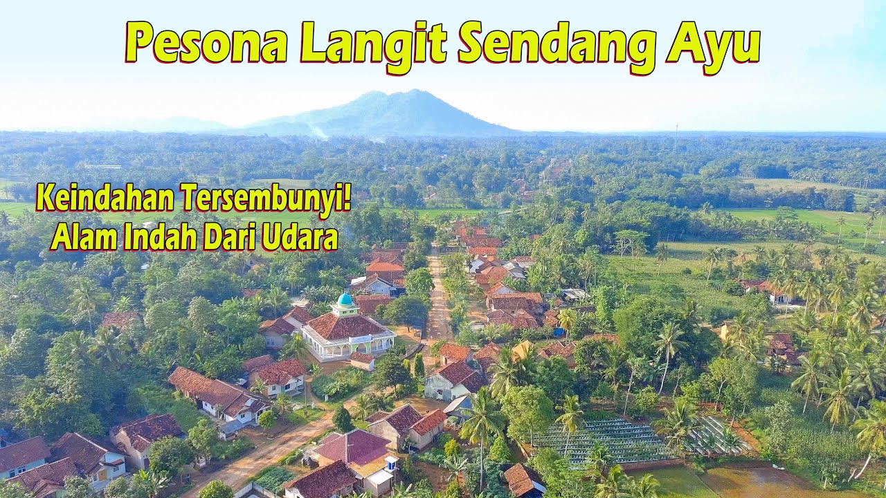 Keindahan Tersembunyi! Pesona Indah Dari Langit Sendang Ayu #sendangayu #lampungtengah