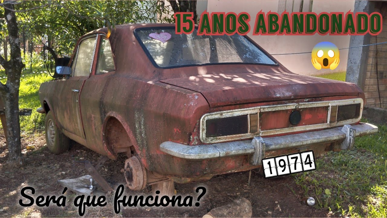 Ressuscitando um Corcel 1974 parado a 15 anos + Lavagem Extrema