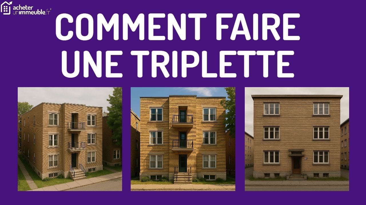 ACHETER 3 IMMEUBLES en UNE FOIS