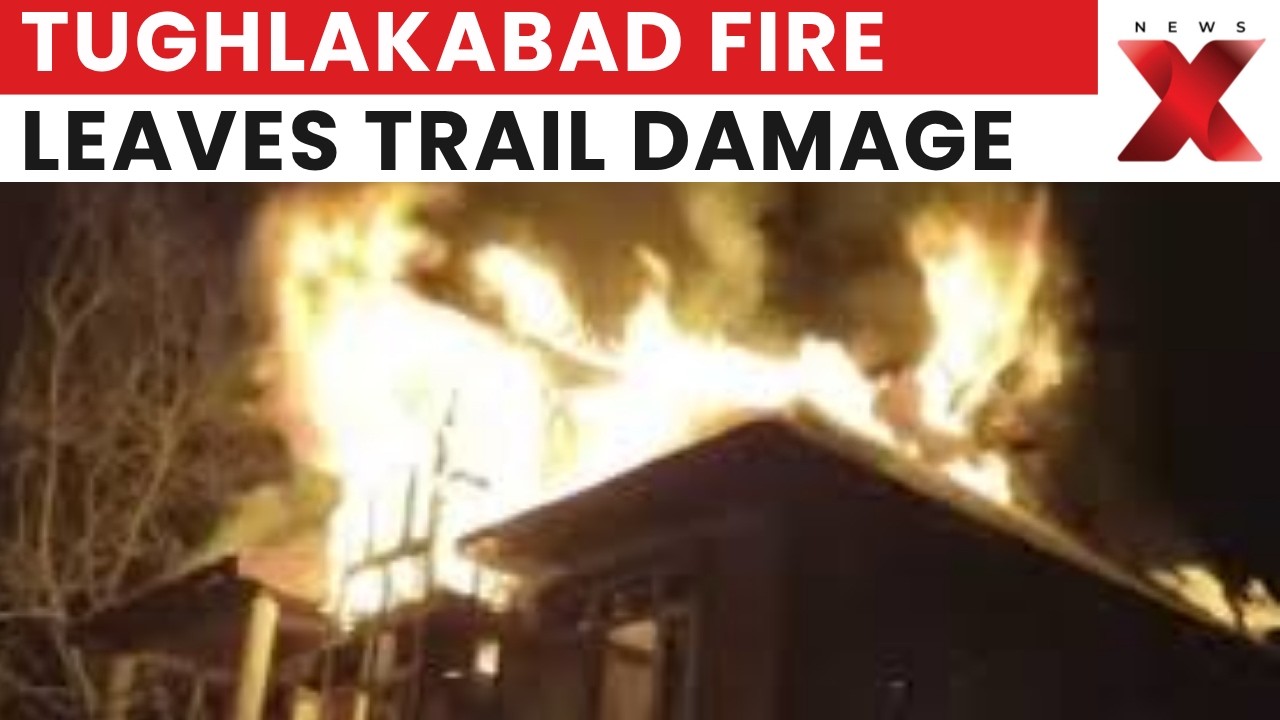 Delhi Building Blaze: Tughlakabad Blaze Leaves Three Dead, Several Rescued | Latest News | NewsX
