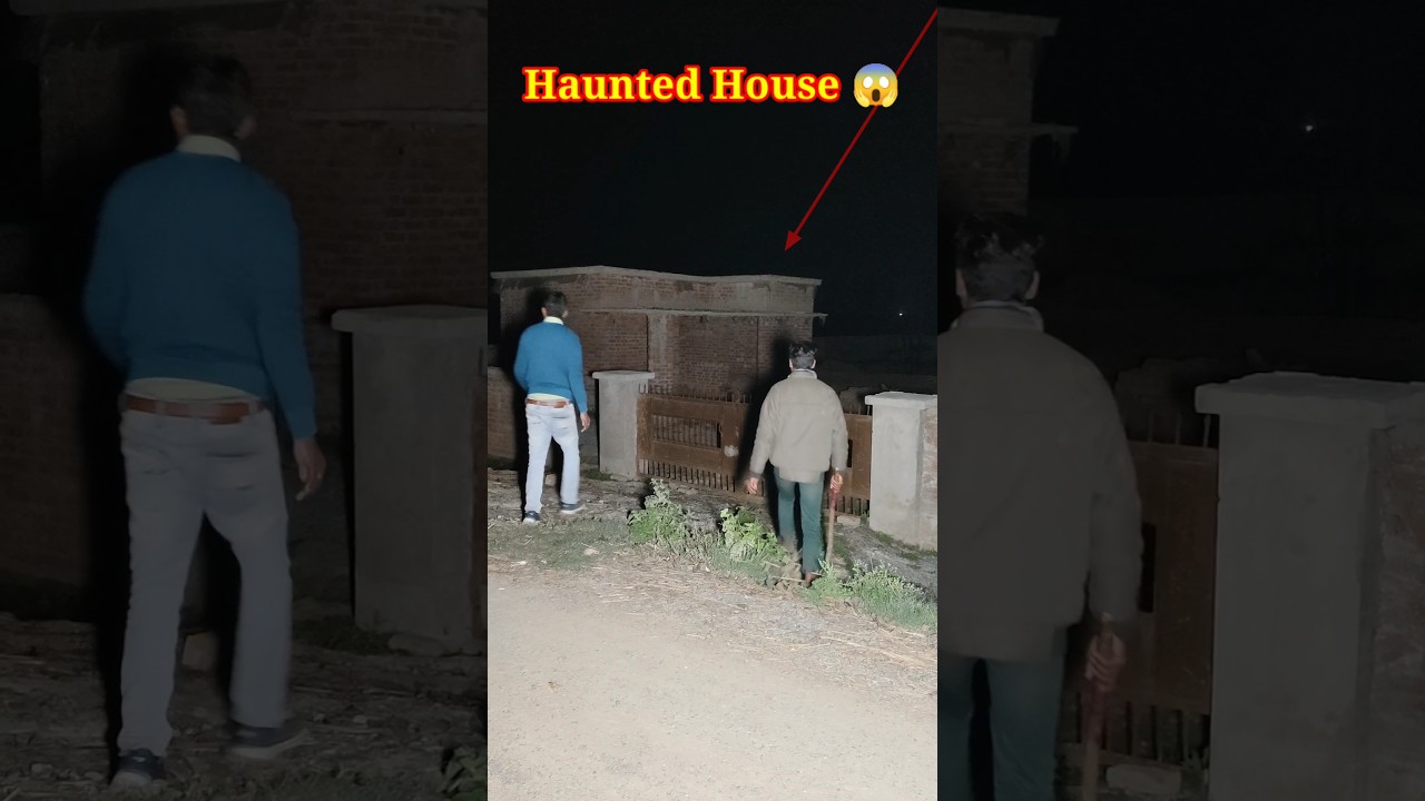 Haunted House | scary videos haunted house | sr heits vlogs #scary #trending #shorts 😱