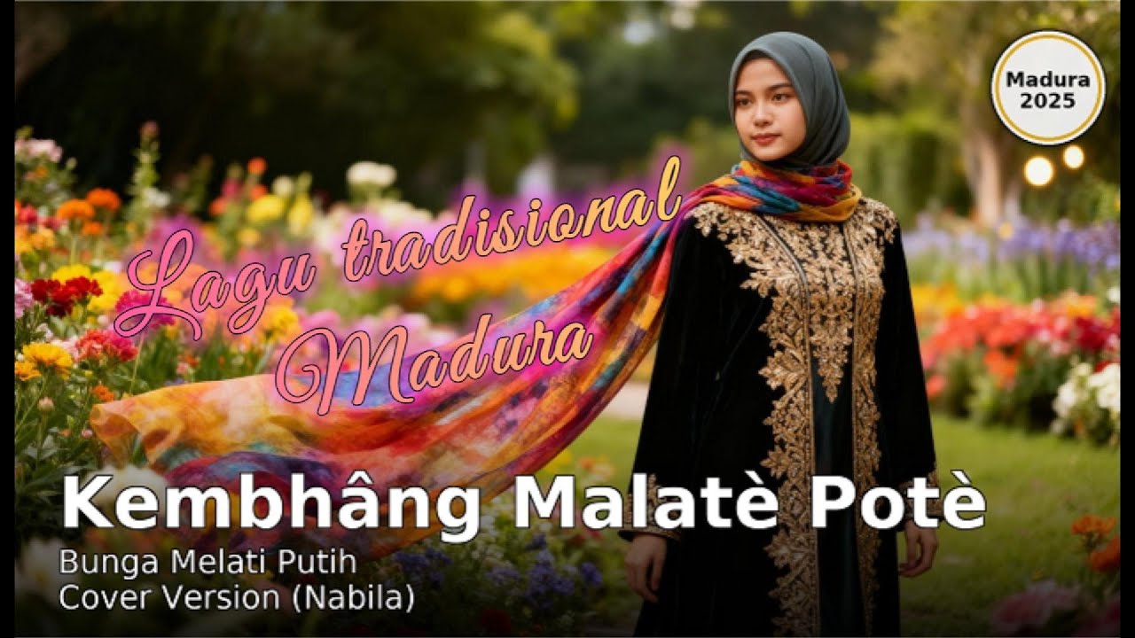 Kembhâng malatè potè (Bunga Melati Putih) - Cover version NABILA